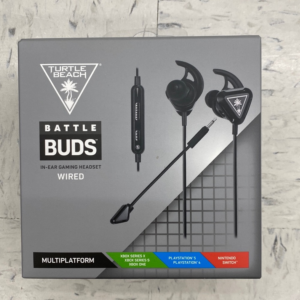 Turtle Beach Battle Buds Gaming Headset Wired xbox playstation nintendo gift